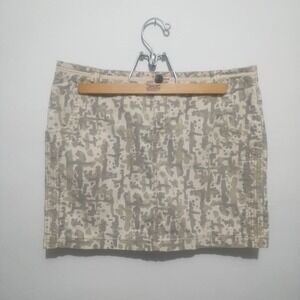 Route 66 Camo Skort Women 13/14 Y2K Utility Gorpcore Mini Skirt